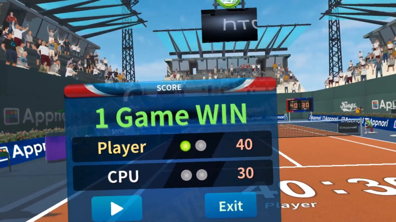 Tennis Kings VR - кадр 6