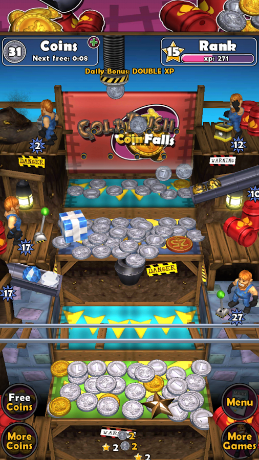 Goldrush Coin Falls — скриншот 1