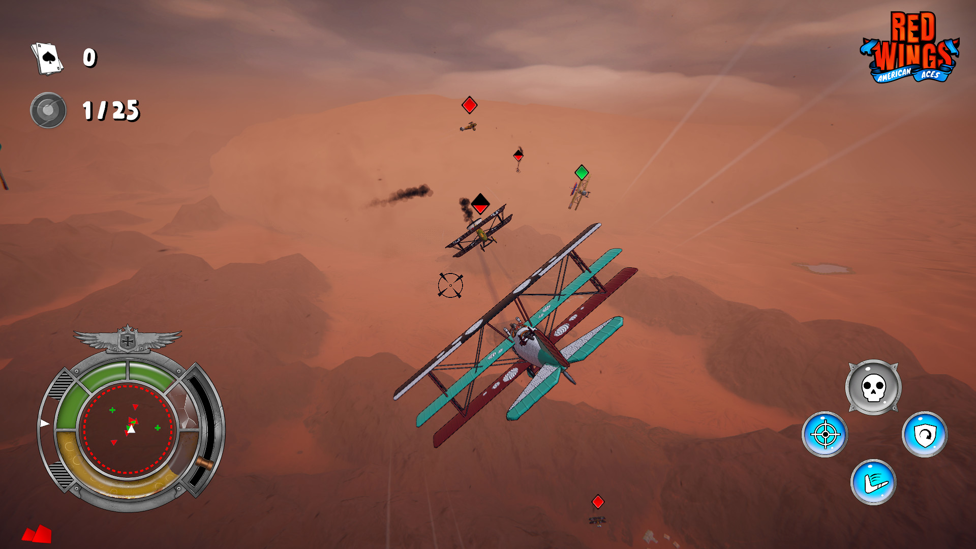 Red Wings: American Aces — скриншот 4
