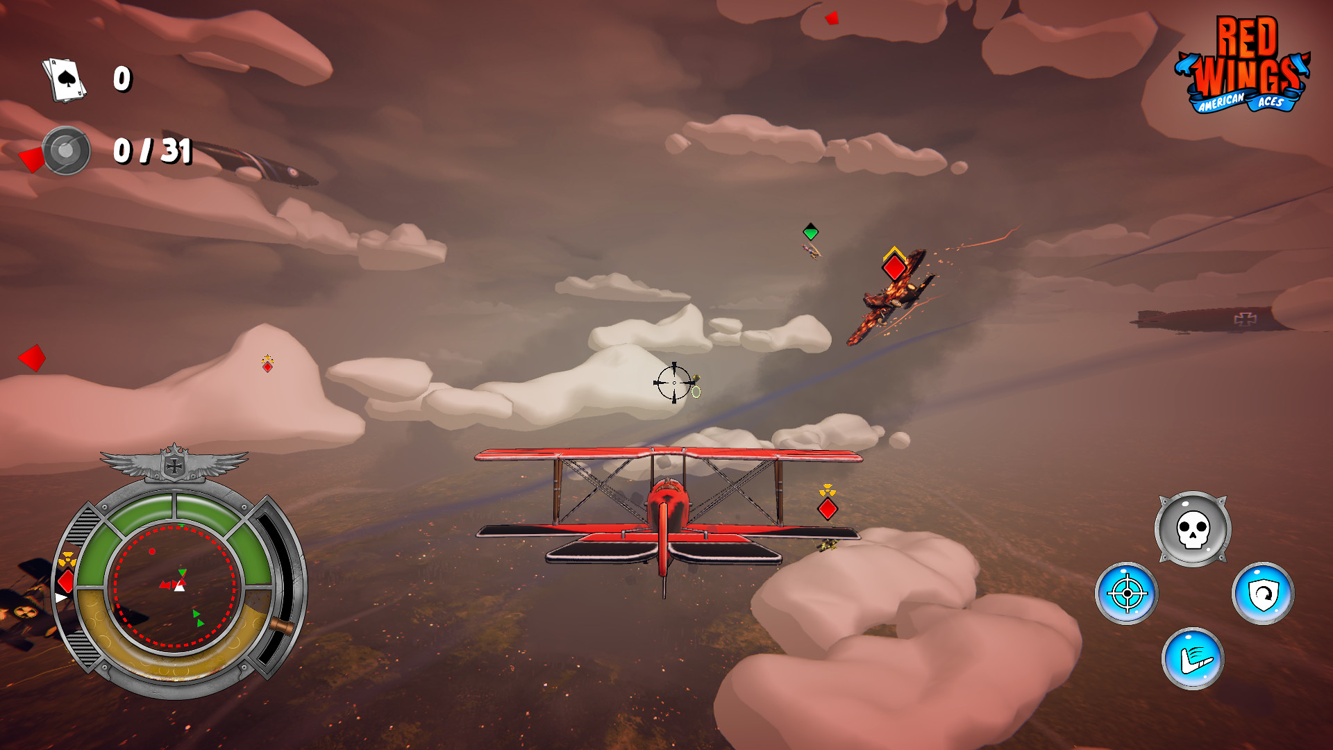 Red Wings: American Aces — скриншот 8