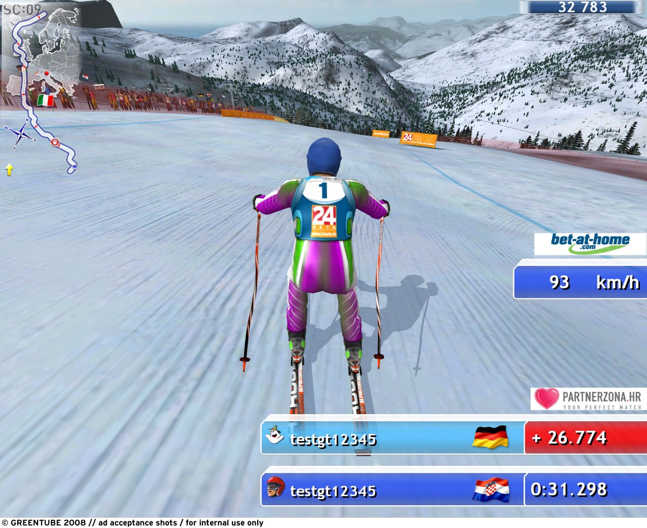 Ski Challenge 09 — скриншот 1
