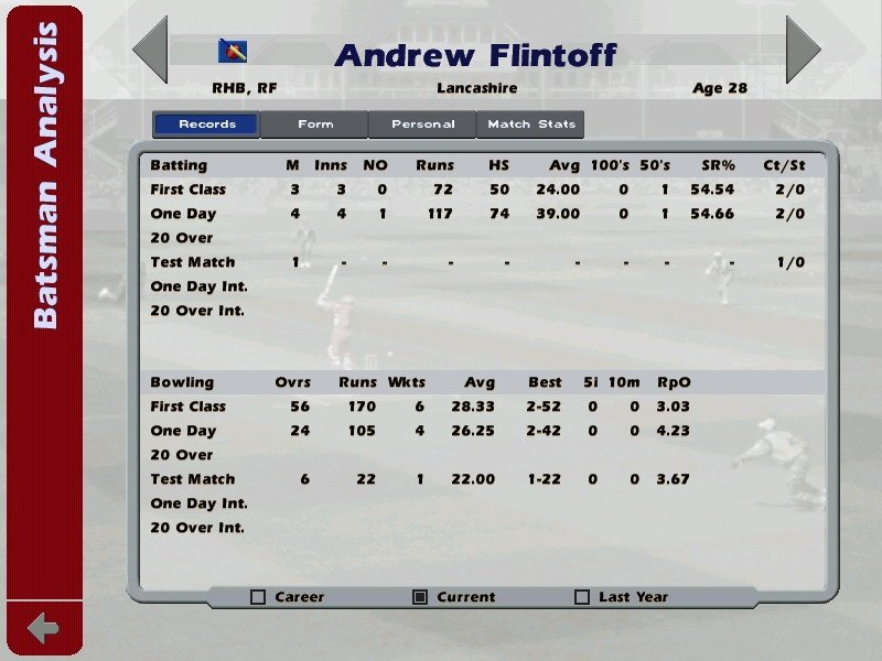 International Cricket Captain 2006 — скриншот 2
