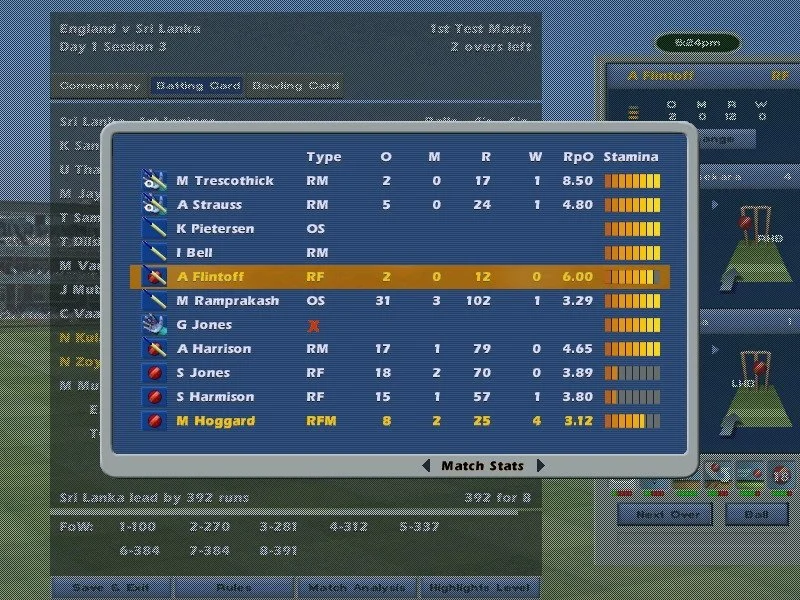 International Cricket Captain 2006 - кадр 4
