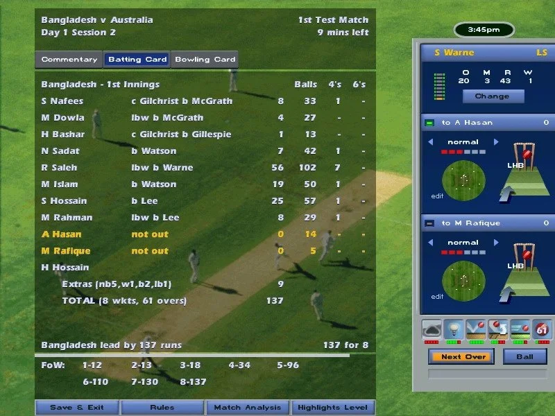 International Cricket Captain 2006 - кадр 9