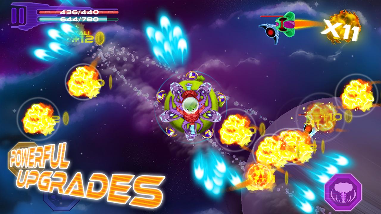 Defender 3: Space Tower Defender — скриншот 3