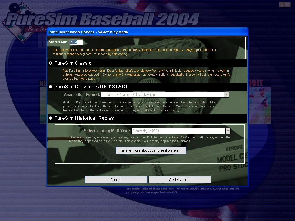 PureSim Baseball 2004 - кадр 8