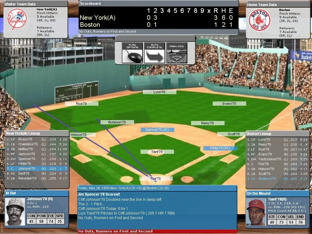 PureSim Baseball 2004 - кадр 17
