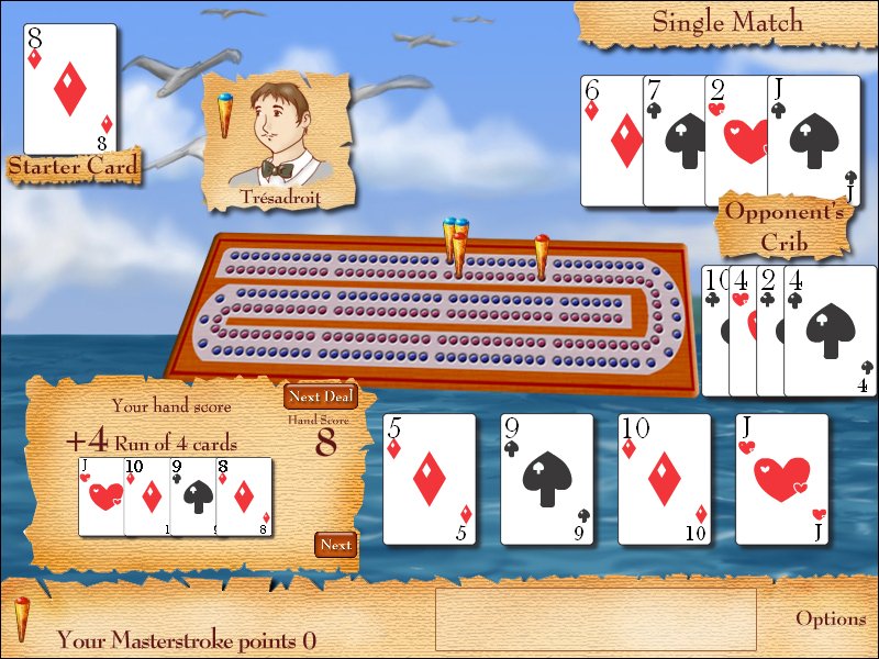 Cribbage Quest — скриншот 1