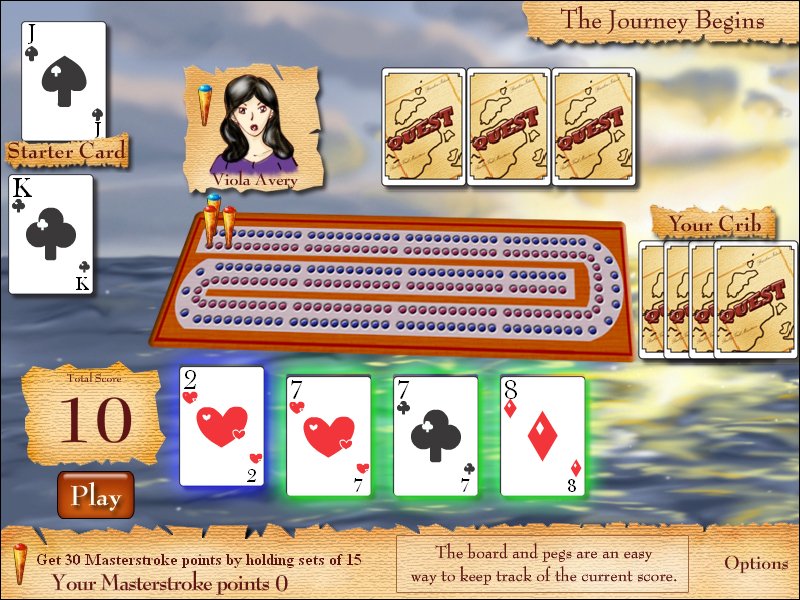 Cribbage Quest — скриншот 2