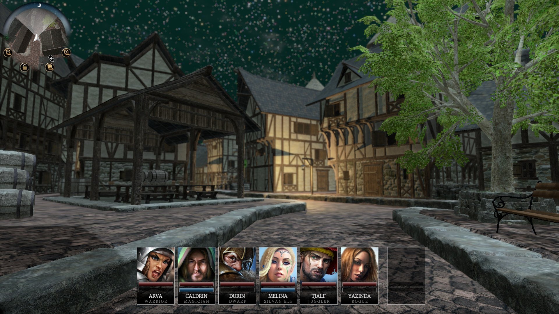 Realms of Arkania: Star Trail — скриншот 1