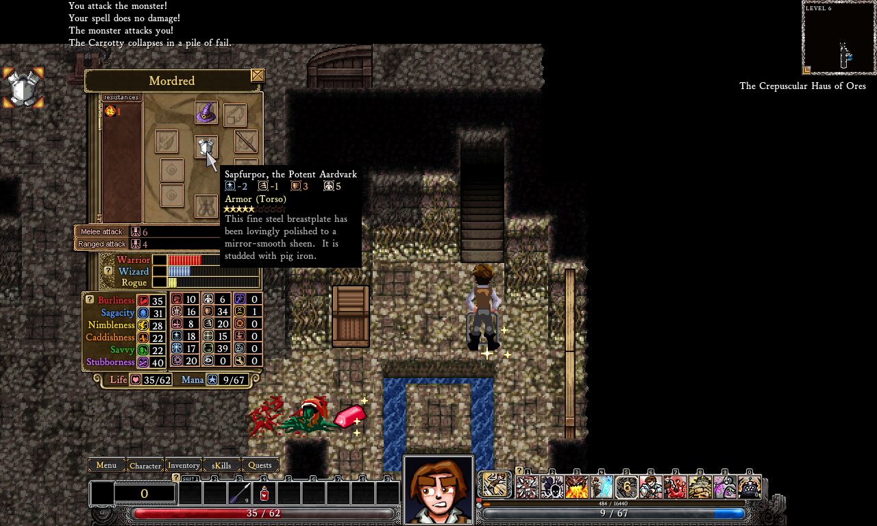 Dungeons of Dredmor — скриншот 2