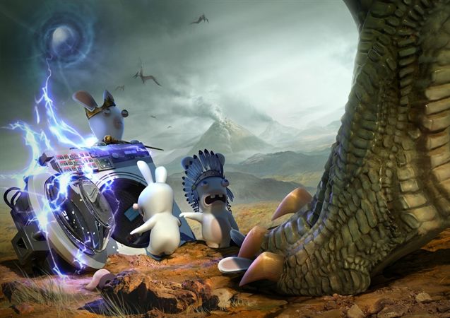 Raving Rabbids: Travel in Time — скриншот 3