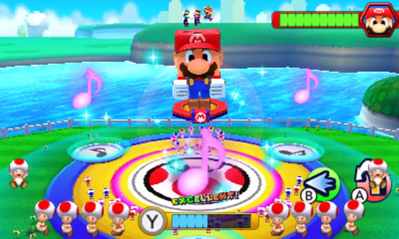 Mario & Luigi: Paper Jam — скриншот 6