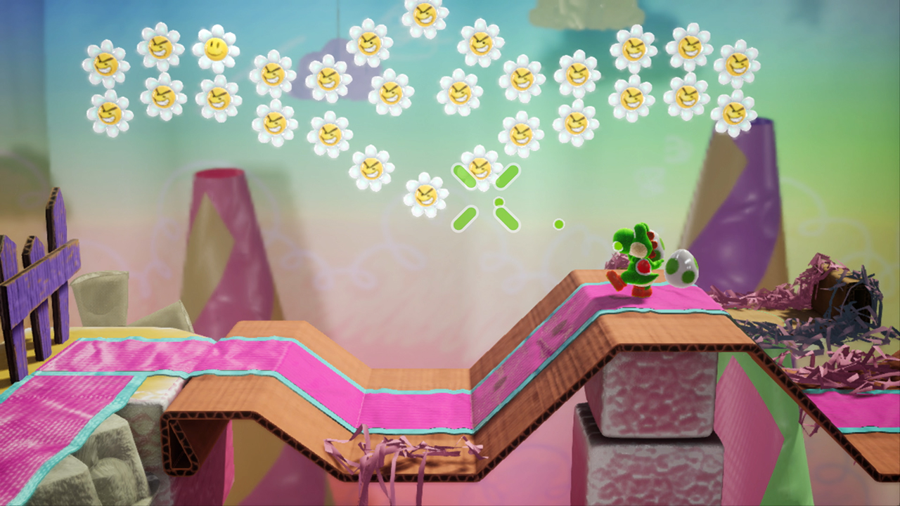 Yoshi's Crafted World — скриншот 2