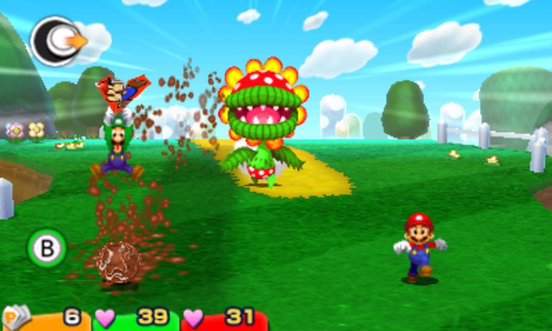 Mario & Luigi: Paper Jam — скриншот 3