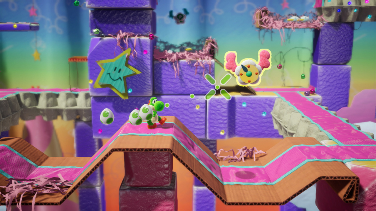Yoshi's Crafted World — скриншот 1