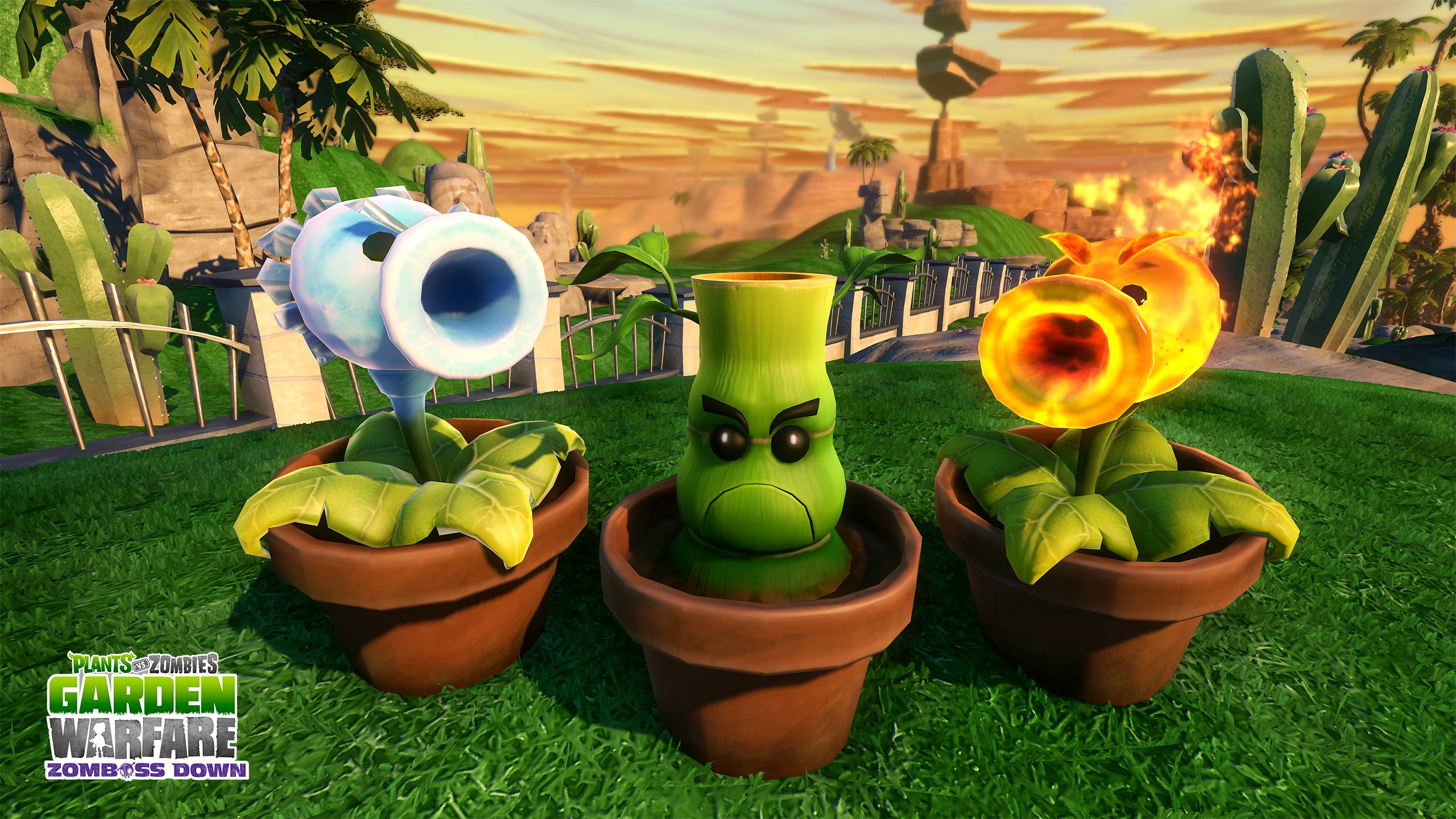 Plants vs. Zombies: Garden Warfare - Zomboss Down — скриншот 2