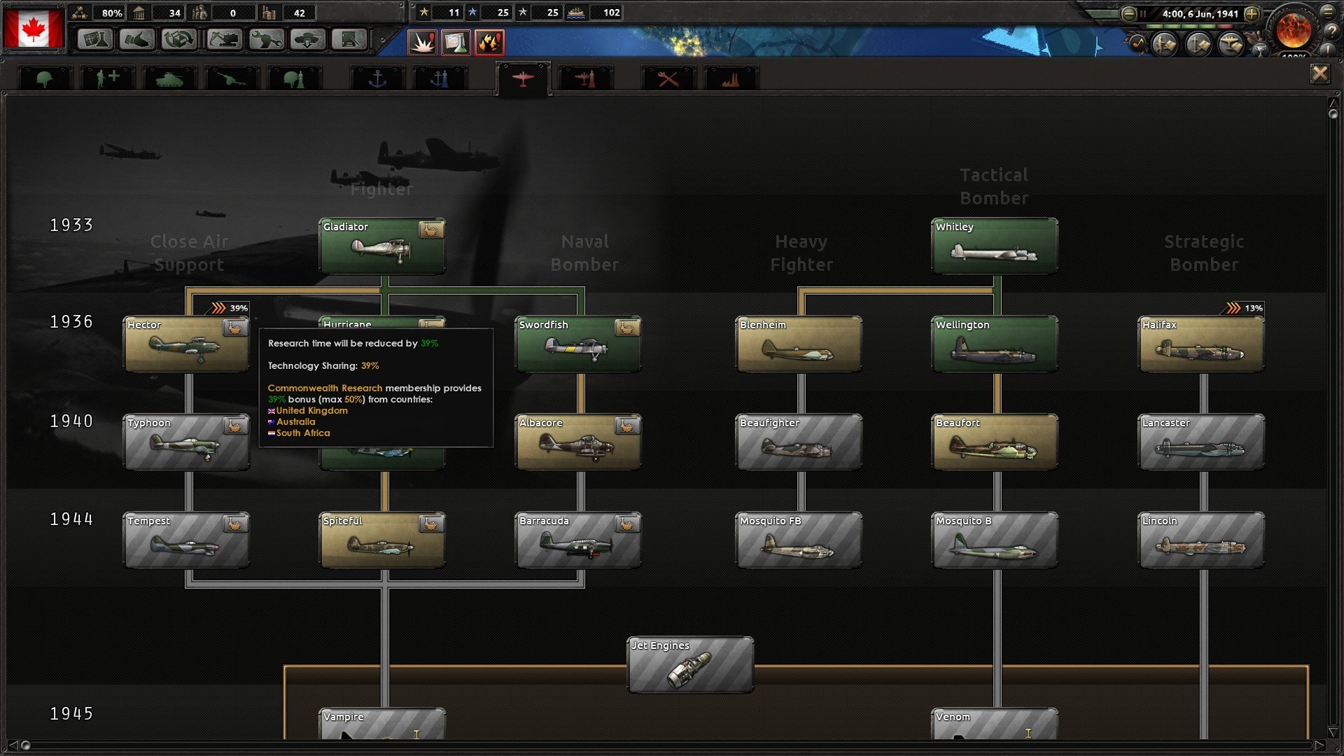Hearts of Iron IV: Together for Victory — скриншот 3