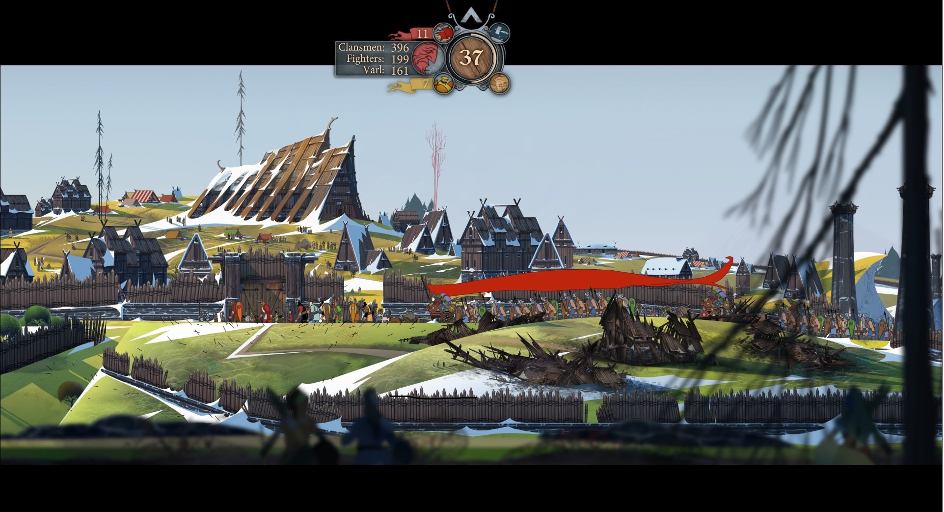 The Banner Saga 2 — скриншот 3