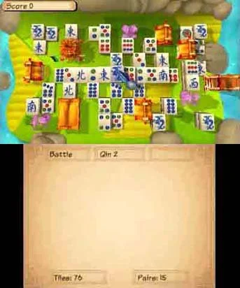 Mahjong 3D: Warriors of the Emperor - кадр 5