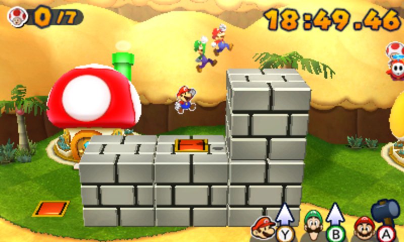 Mario & Luigi: Paper Jam — скриншот 4
