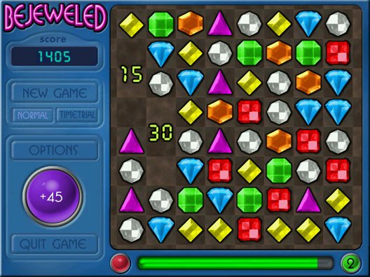 Bejeweled — скриншот 3