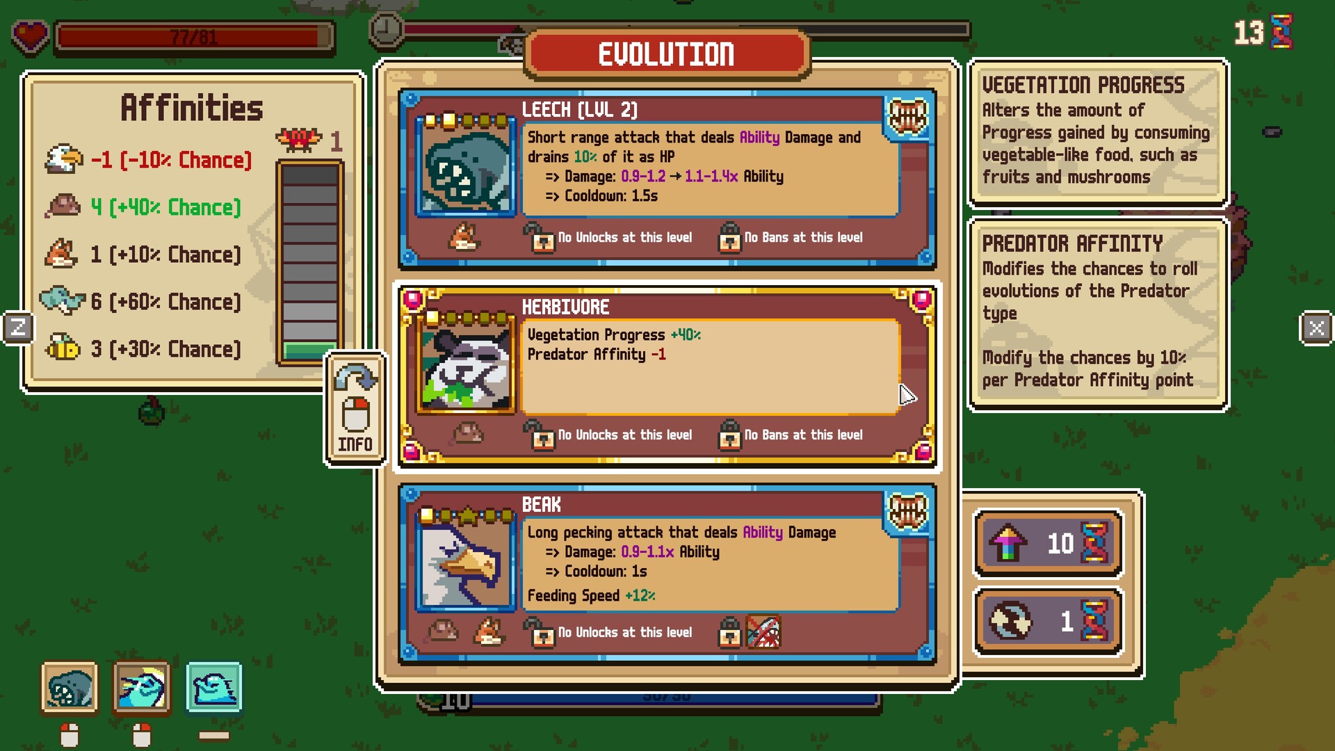 Everything is Crab: The Animal Evolution Roguelite — скриншот 2