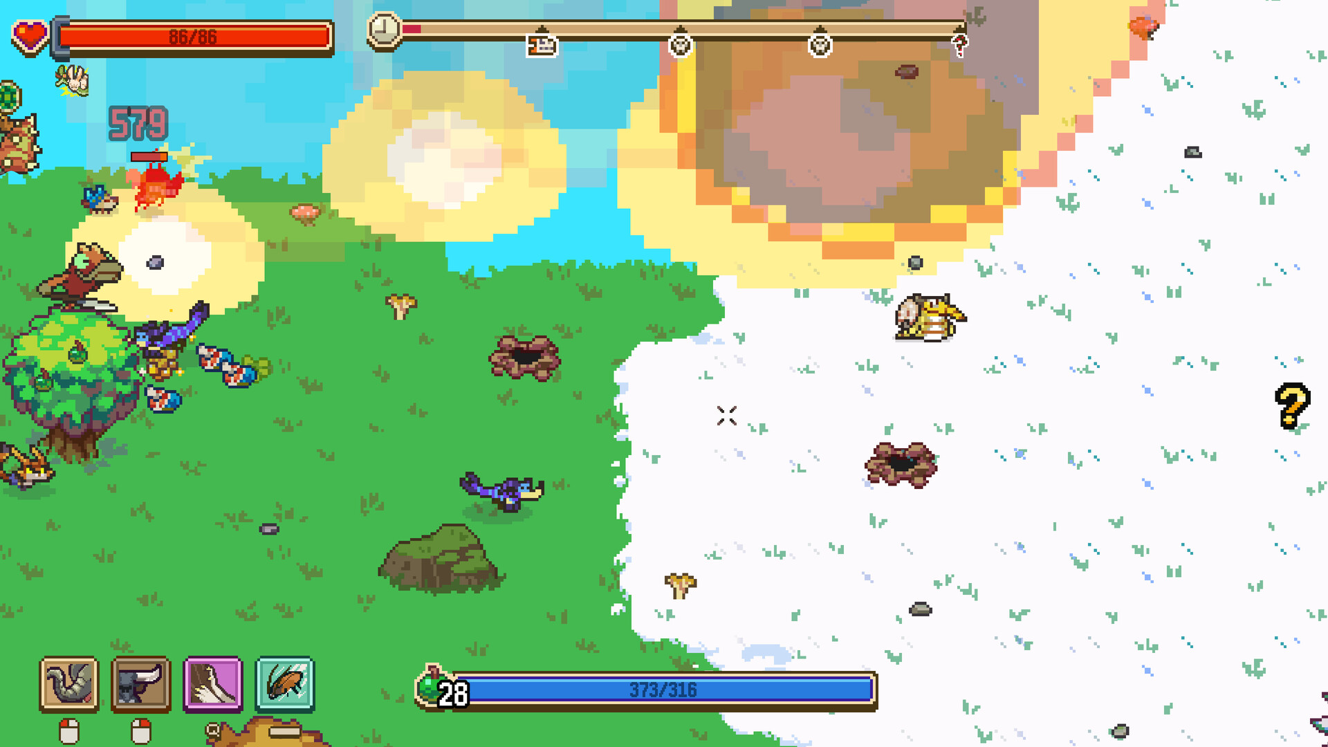 Everything is Crab: The Animal Evolution Roguelite — скриншот 4