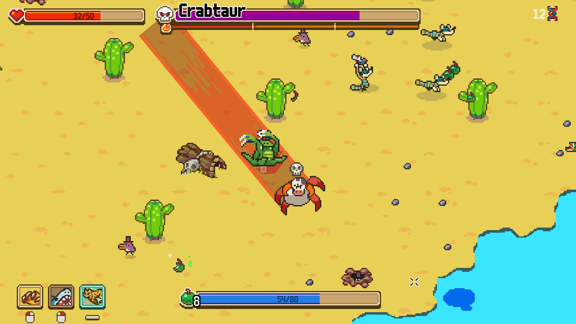 Everything is Crab: The Animal Evolution Roguelite — скриншот 8