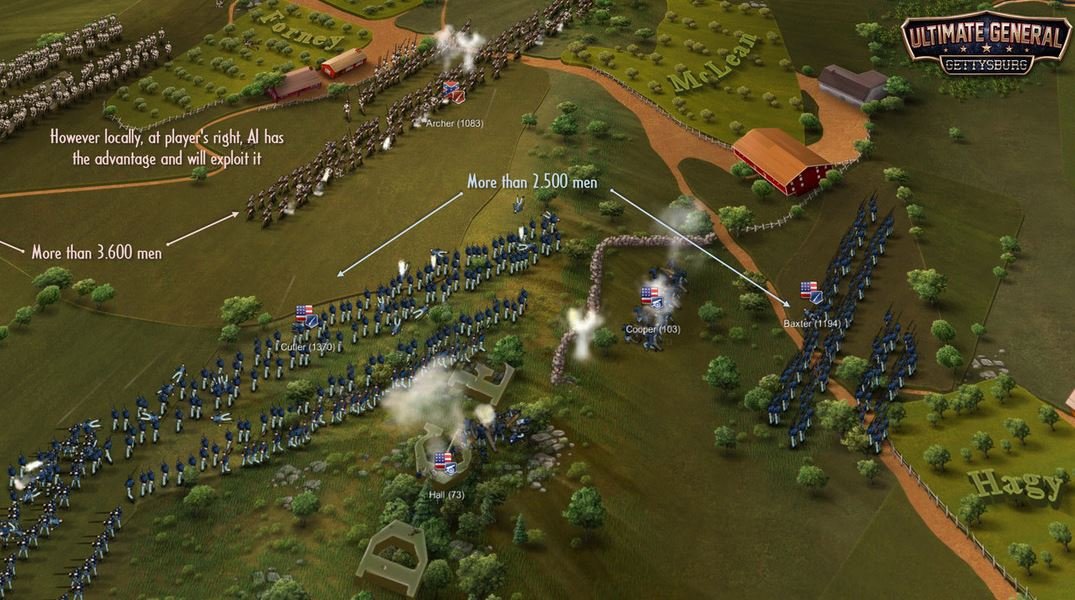 Ultimate General: Gettysburg — скриншот 7