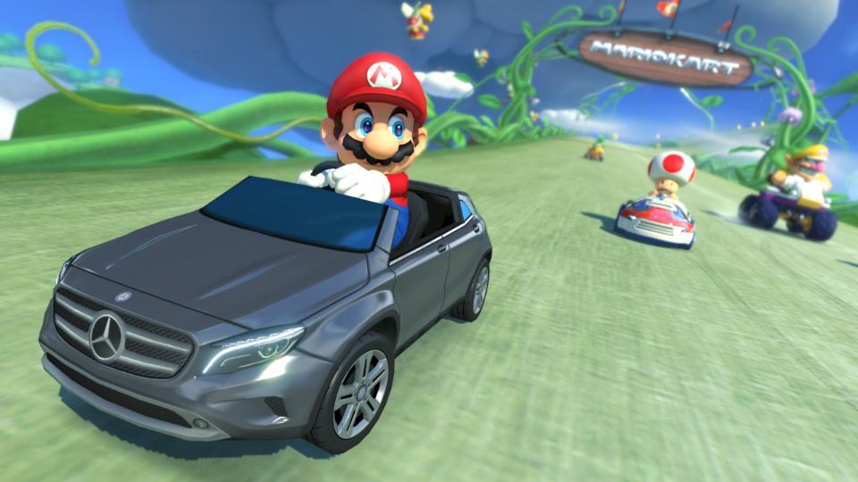 Mario Kart 8: Mercedes-Benz — скриншот 2