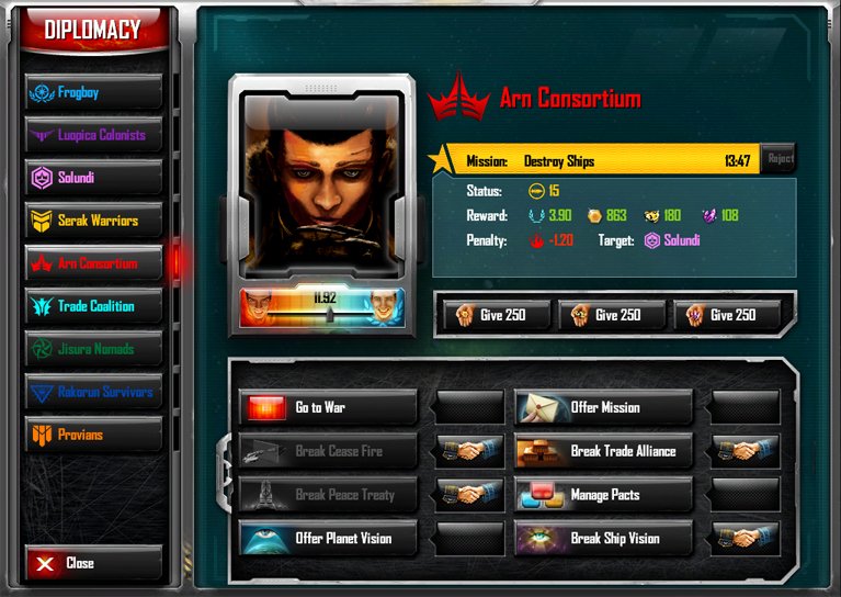 Sins of a Solar Empire: Diplomacy — скриншот 6
