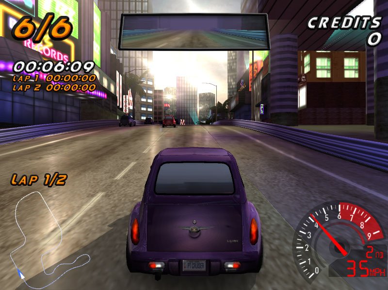 Chrysler West Coast Rally — скриншот 1