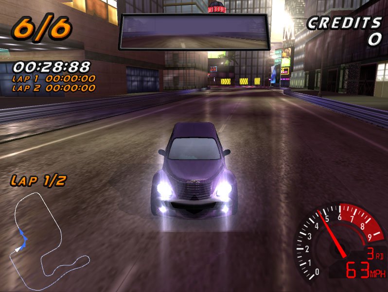 Chrysler West Coast Rally — скриншот 4