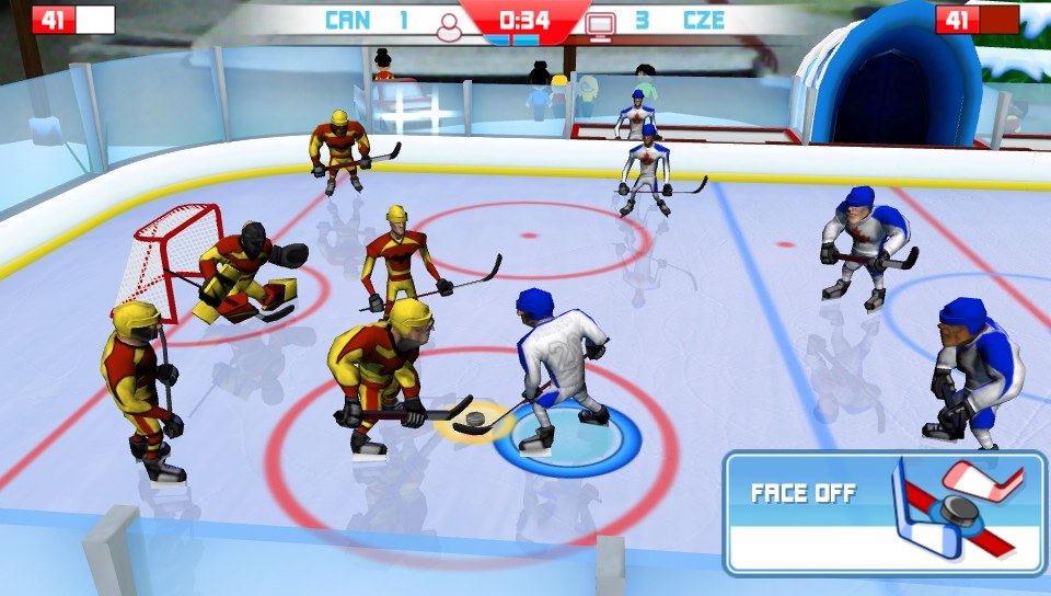Table Ice Hockey — скриншот 3