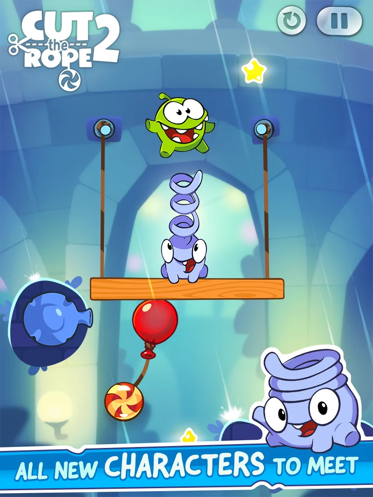 Cut the Rope 2 – обзоры и оценки, описание, даты выхода DLC, официальный  сайт игры