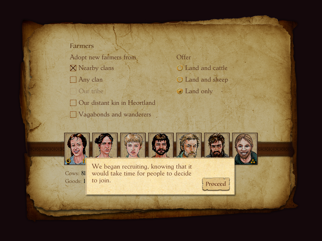 King of Dragon Pass — скриншот 4