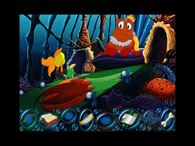 Freddi Fish: The Case of the Missing Kelp Seeds — скриншот 1