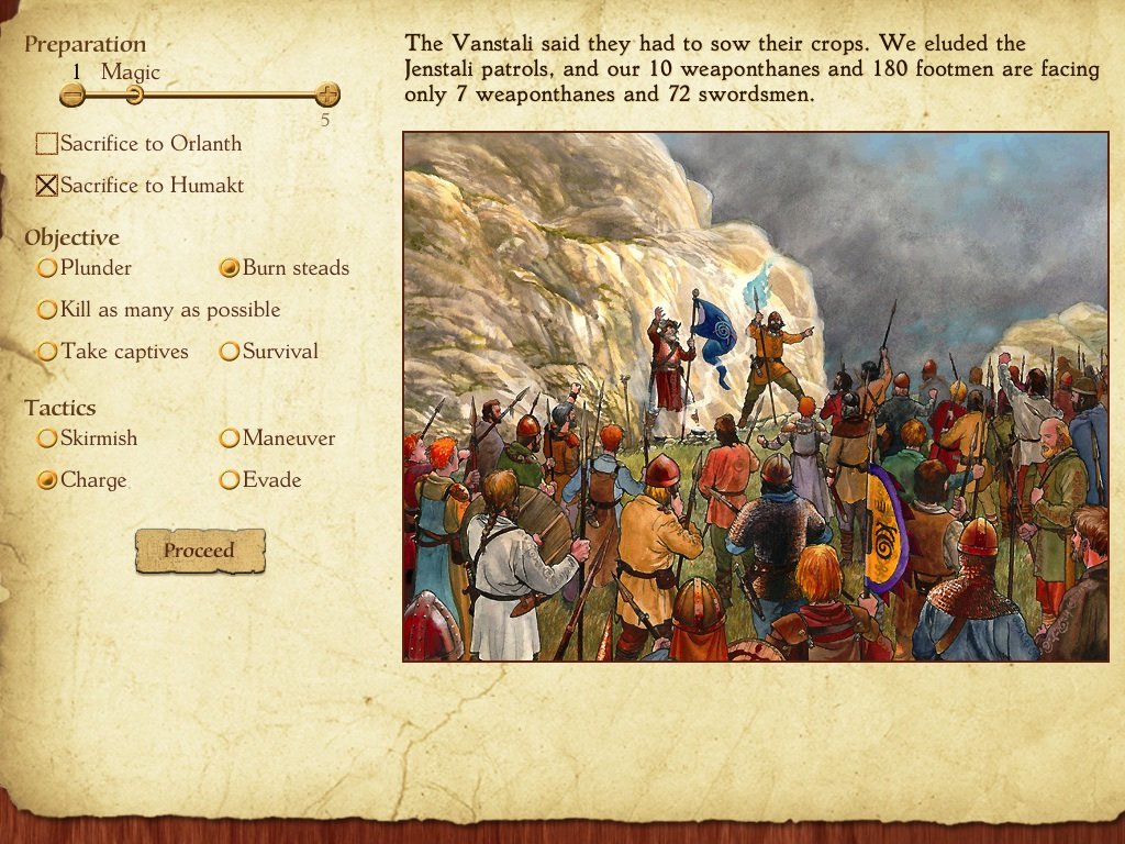 King of Dragon Pass — скриншот 2