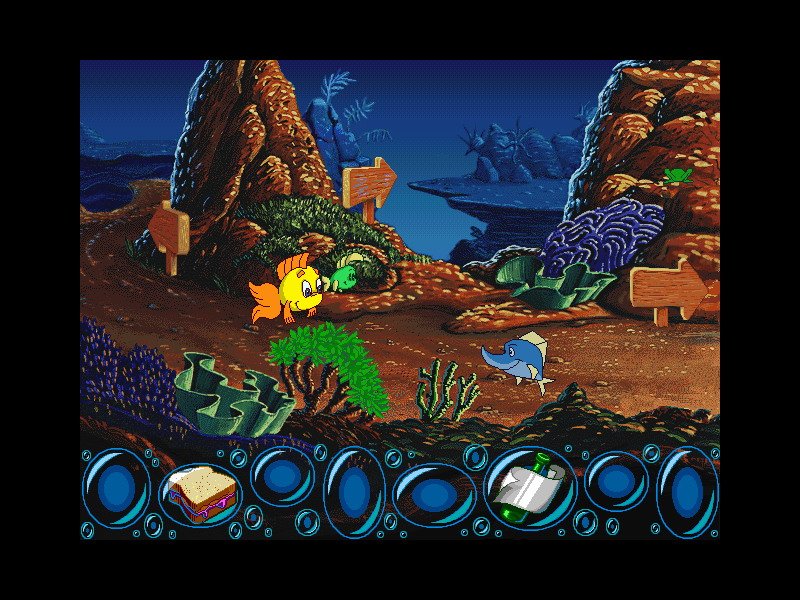 Freddi Fish: The Case of the Missing Kelp Seeds — скриншот 7