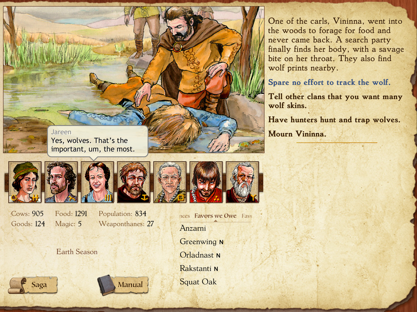 King of Dragon Pass — скриншот 5