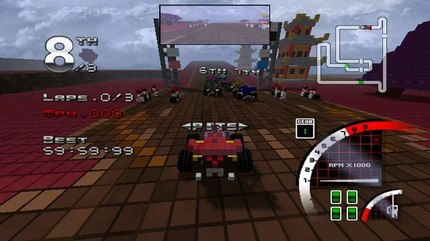 3D Pixel Racing - кадр 6