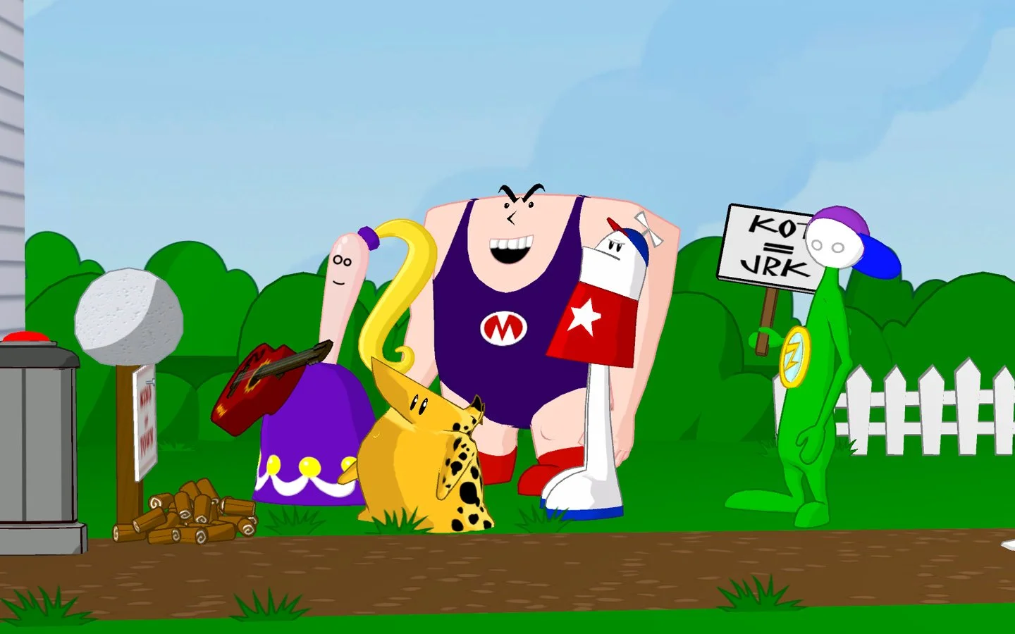 Strong Bad's Cool Game for Attractive People: Episode 2 - Strong Badia the Free - кадр 16