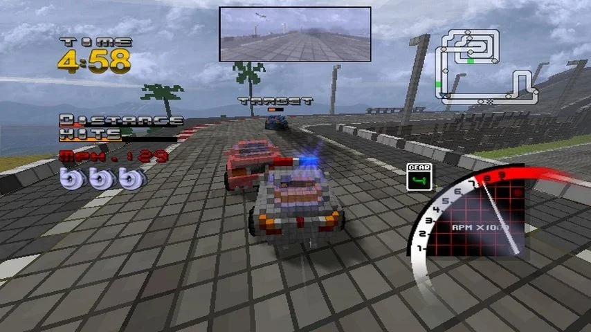 3D Pixel Racing - кадр 11