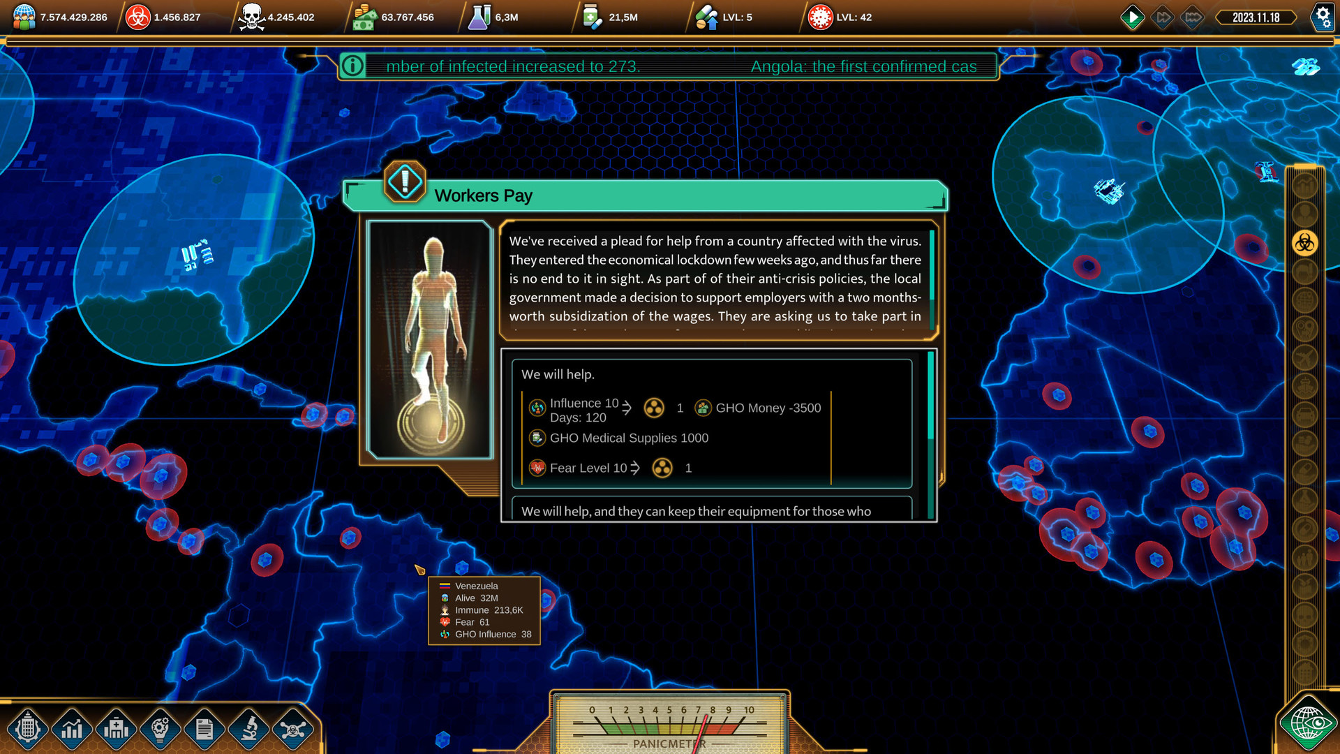 COVID: The Outbreak — скриншот 3