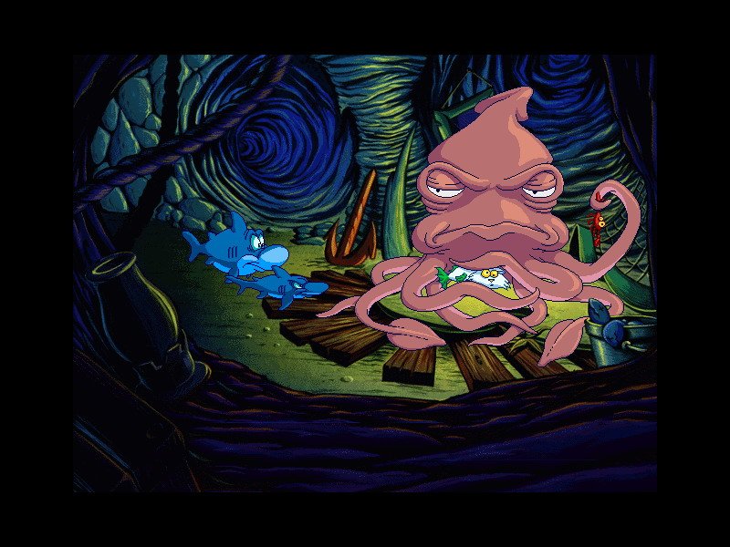 Freddi Fish: The Case of the Missing Kelp Seeds — скриншот 8