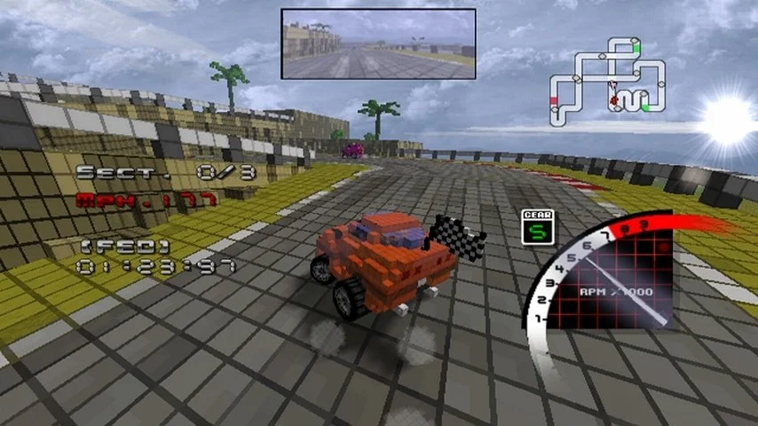 3D Pixel Racing - кадр 4