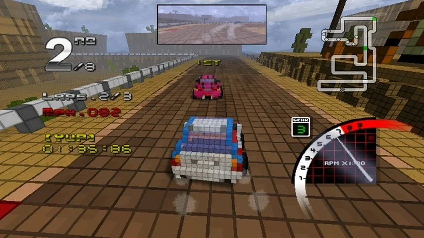 3D Pixel Racing - кадр 9