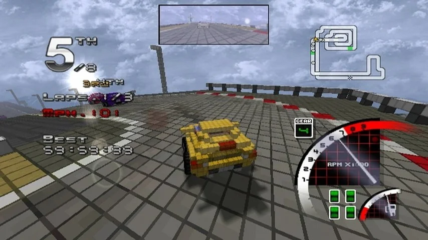 3D Pixel Racing - кадр 5