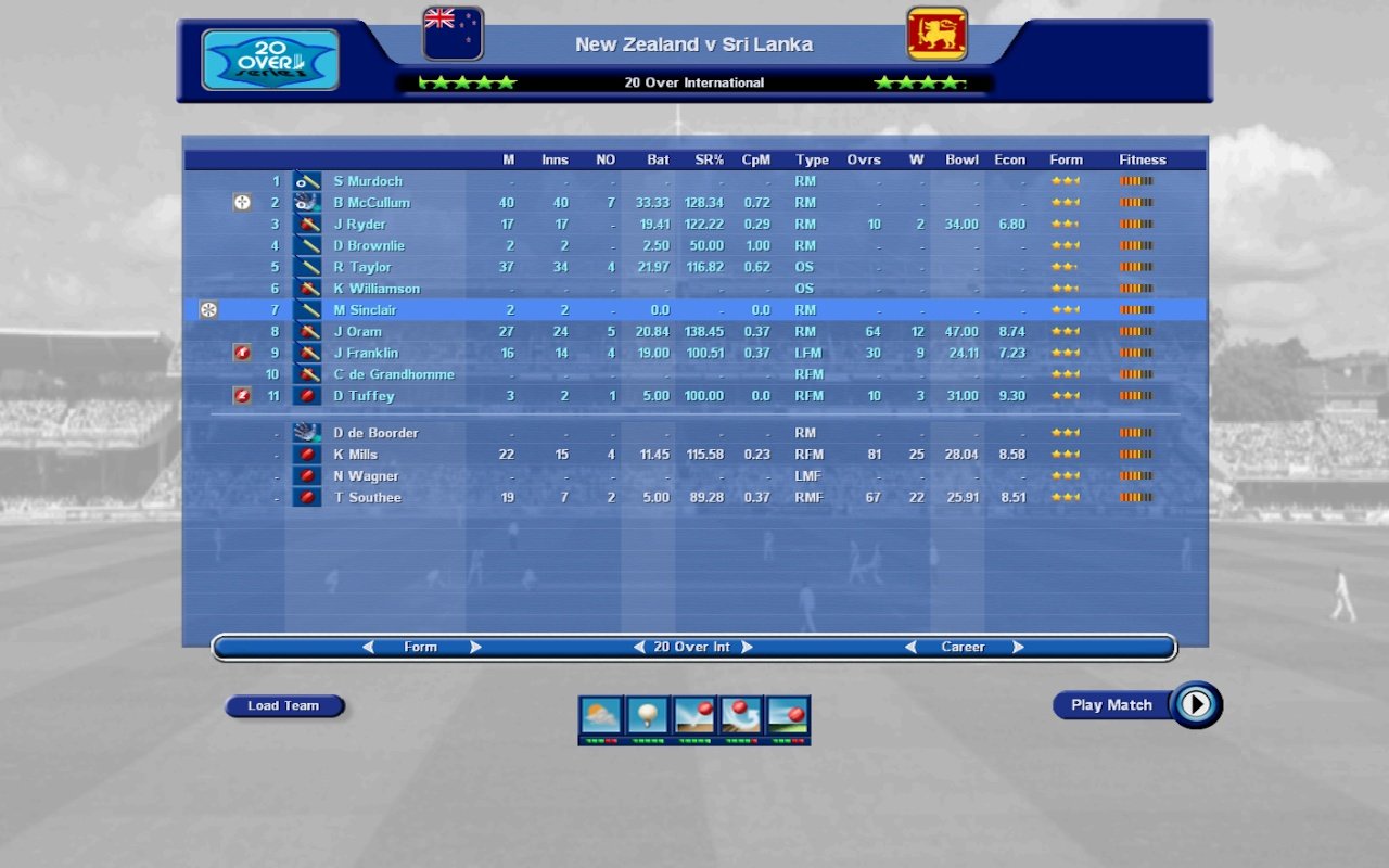 International Cricket Captain 2011 — скриншот 1